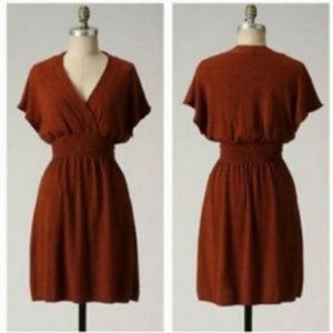 Anthropologie Sparrow Fall Foliage Sweater Dress